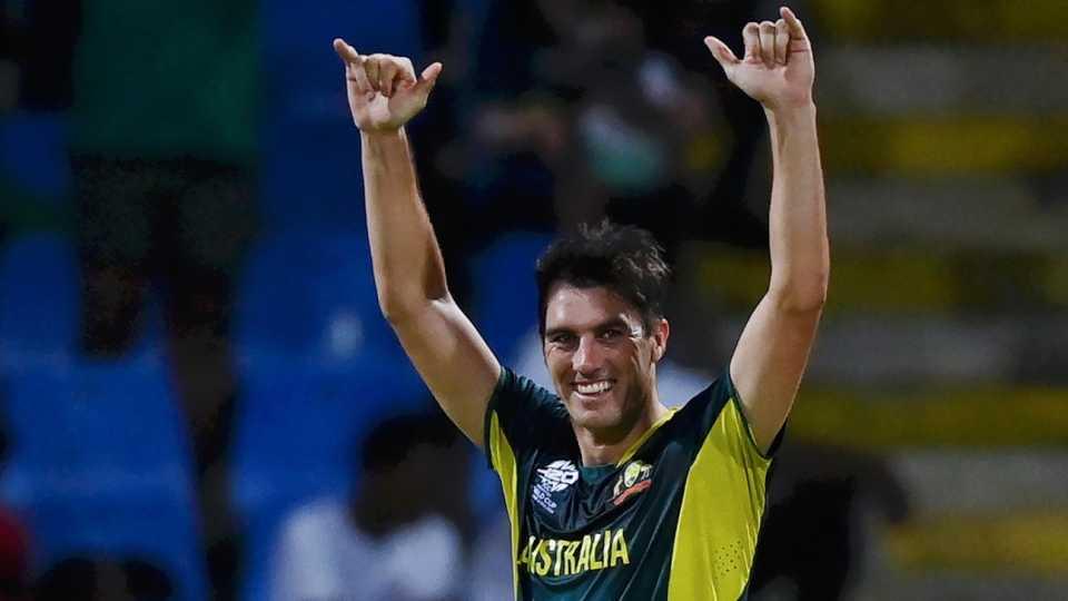 T20 World Cup 2024 - Australia's Pat Cummins stars with hat-trick against  Bangladesh | ESPNcricinfo