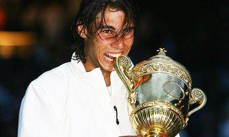 Wimbledon 2008: Nadal clinches first Wimbledon title after Centre Court epic  | Wimbledon | The Guardian