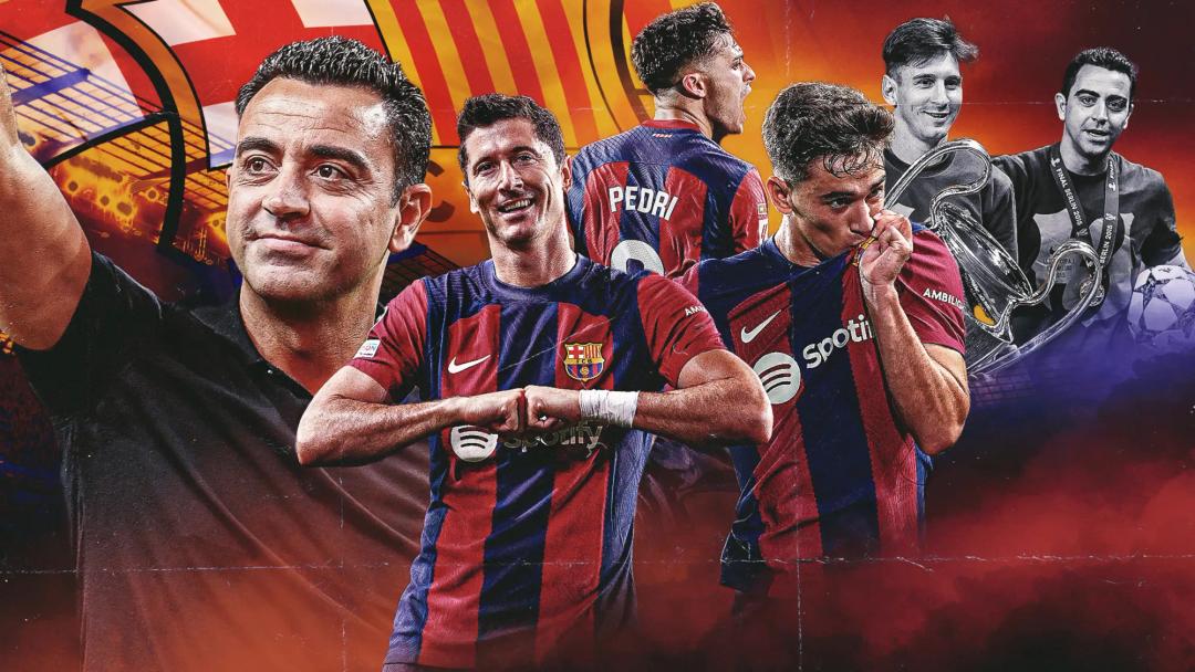 Xavi Hernandez and Barcelona Club