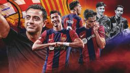 Xavi Hernandez and Barcelona Club