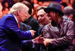 Kid Rock and Billy Ray Cyrus and Elon Musk