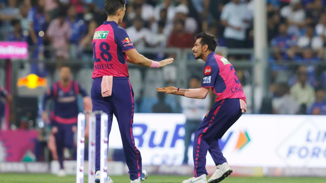 Trent Boult and Yuzvendra Chahal