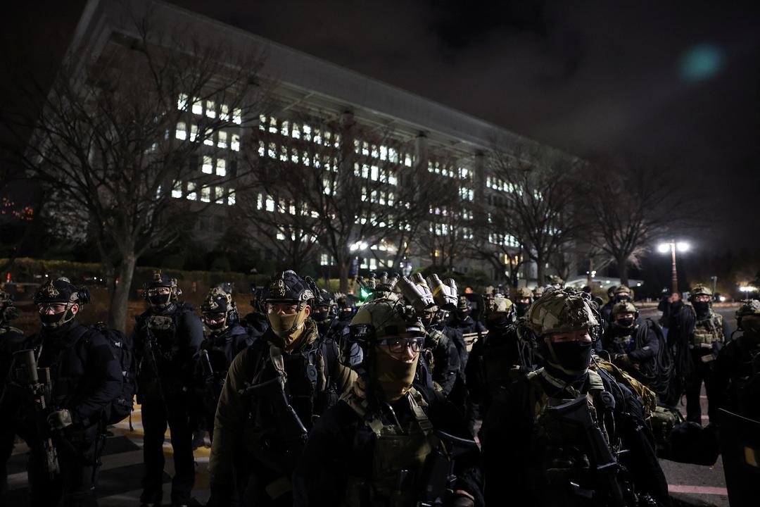 Martial law imposed