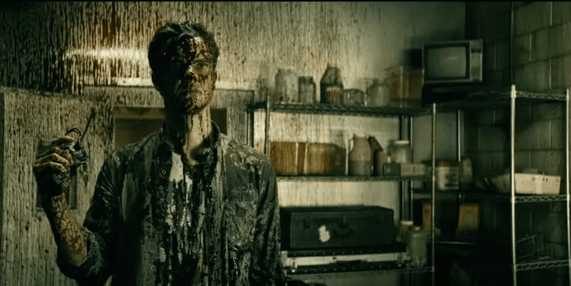 Hughie Campbell holding a remote in The Boys