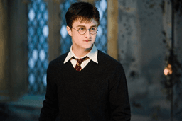 Harry Potter looking serious in Harry Potter and the Order of the Phoenix