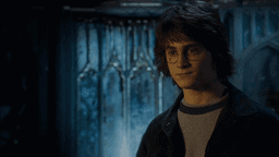 Harry Potter looking in Harry Potter and thet Goblet of Fire