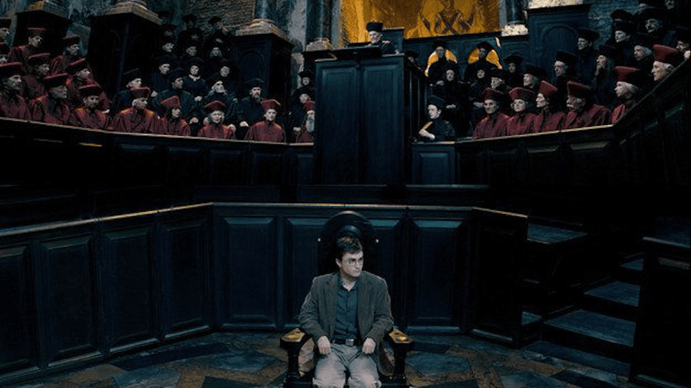 Harry Potter put on trial 