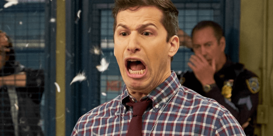 Jake Peralta shouting
