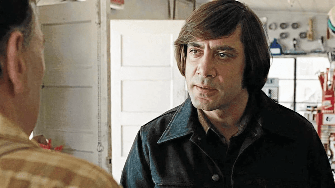 Anton Chigurh in No Country for Old Men