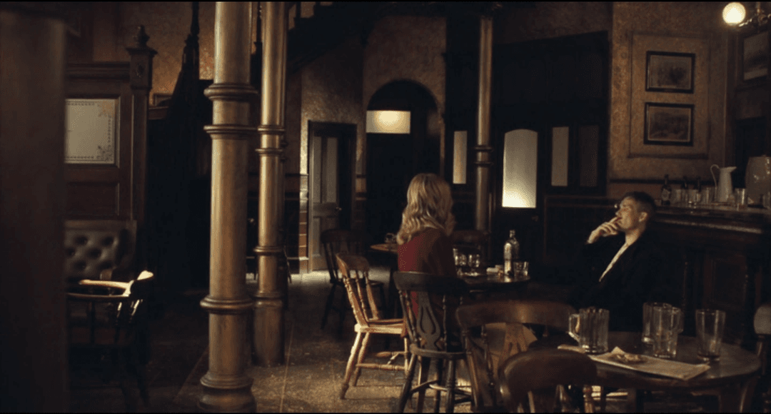 Grace and Tommy talking