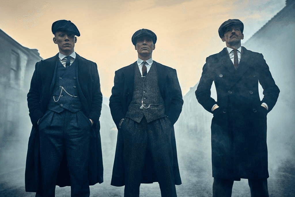 The Peaky Blinders, including the three main brothers
