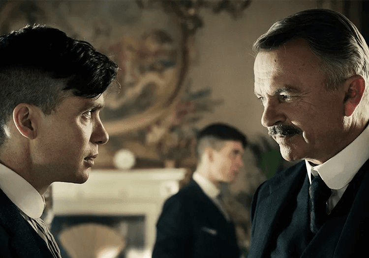 Thomas and the Inspector talking