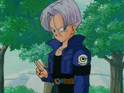 Future Trunks' farewell