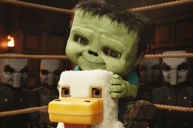 Chicken Jockey in A Minecraft Movie